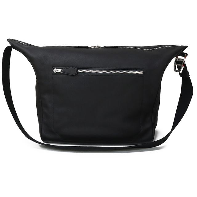 （未使用　展示品）エルメス HERMES シティスライド MM ショルダーバッグ 斜め掛け トリヨンクリストバル レザー ノワール ブラック シルバー金具 X刻印