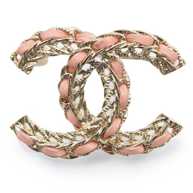 新品・未使用品）シャネル CHANEL ココマーク チェーン ブローチ 