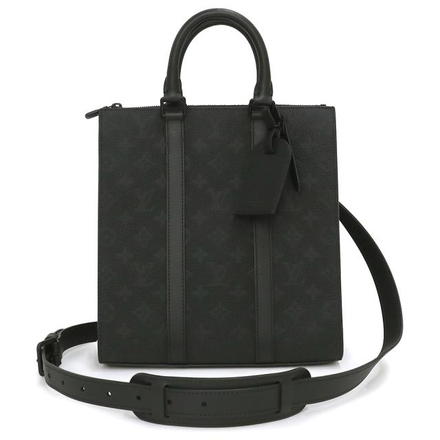 （新品・未使用品）ルイ ヴィトン LOUIS VUITTON サックプラ クロス 2way ショルダー ハンドバッグ 斜め掛け トリヨンレザー  モノグラム ノワール ブラック ブラック金具 M59960