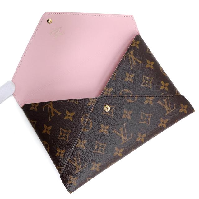 （未使用　展示品）ルイ ヴィトン LOUIS VUITTON ポシェット キリガミ モノグラム レザー レッド ピンク ボルドー ゴールド金具 M62034_2