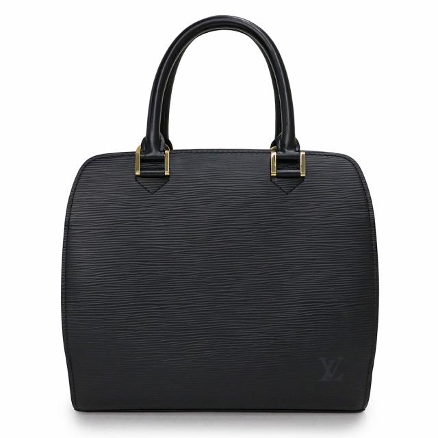 （美品）ルイ ヴィトン LOUIS VUITTON ポンヌフ ハンドバッグ エピレザー ノワール ブラック ゴールド金具 M52052
