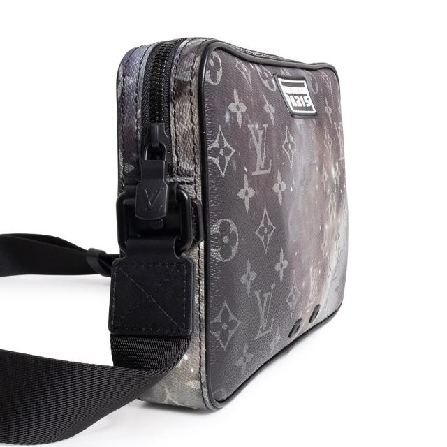 （未使用　展示品）ルイ ヴィトン LOUIS VUITTON アルファ メッセンジャー ショルダーバッグ 斜め掛け モノグラムギャラクシー カーフスキン レザー ブラック マットブラック金具 M44165_3