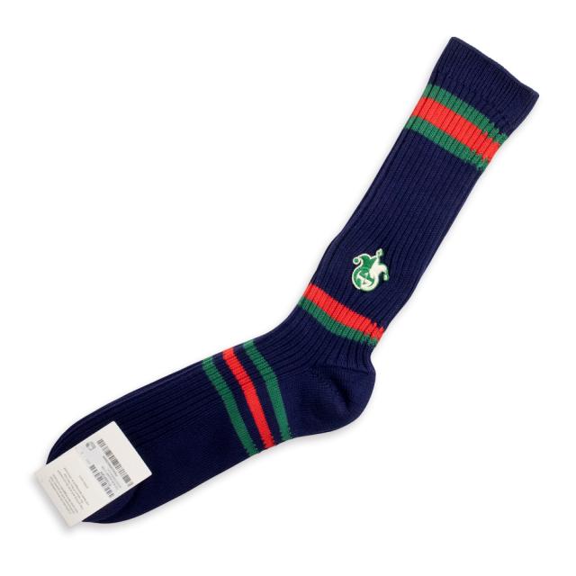 新品・未使用品）グッチ GUCCI ウェブストライプ ロング ソックス 靴下