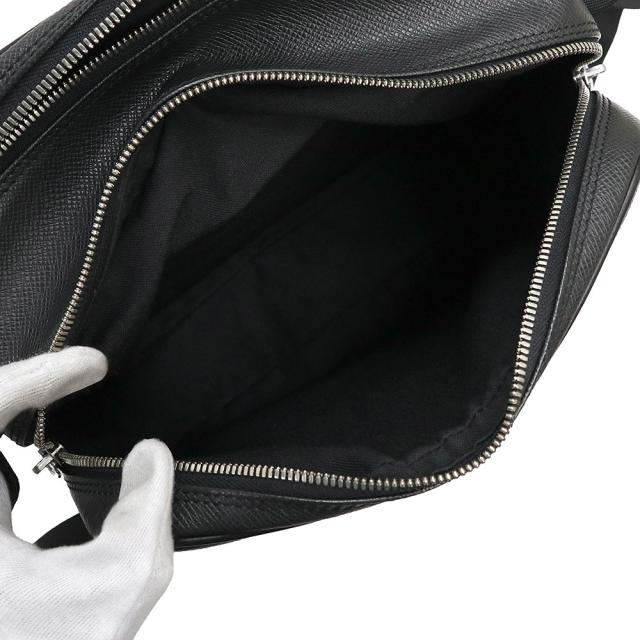 （美品）ルイ ヴィトン LOUIS VUITTON リポーター PM ショルダーバッグ 斜め掛け タイガ レザー アルドワーズ ブラック シルバー金具 M30152_2