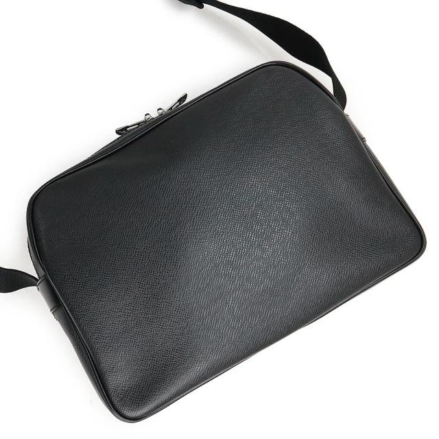 （美品）ルイ ヴィトン LOUIS VUITTON リポーター PM ショルダーバッグ 斜め掛け タイガ レザー アルドワーズ ブラック シルバー金具 M30152_5