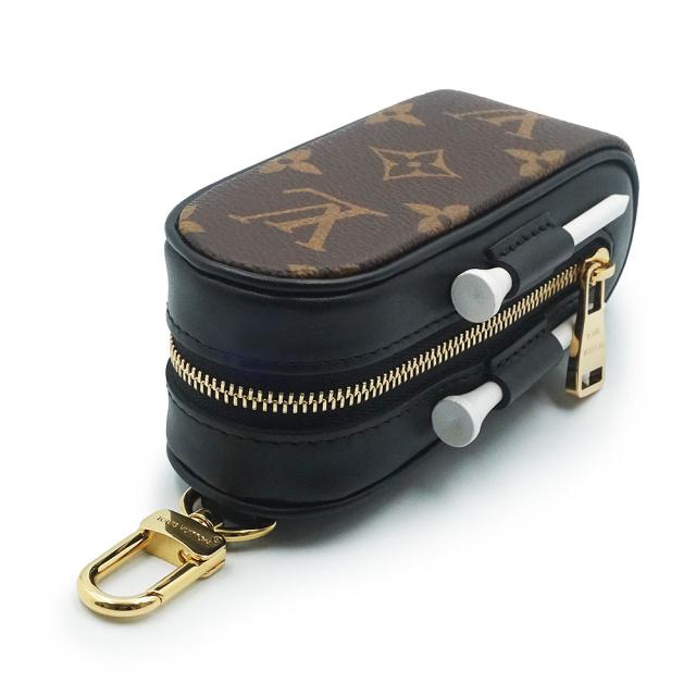 （未使用　展示品）ルイ ヴィトン LOUIS VUITTON ゴルフセット アンドルーズ ポーチ モノグラム カーフスキン レザー ブラウン ブラック ゴールド金具 GI0826 箱付