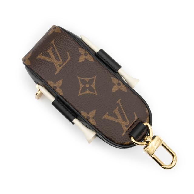 （未使用　展示品）ルイ ヴィトン LOUIS VUITTON ゴルフセット アンドルーズ ポーチ モノグラム カーフスキン レザー ブラウン ブラック ゴールド金具 GI0826 箱付