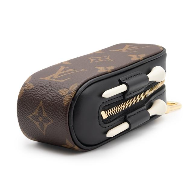 （未使用　展示品）ルイ ヴィトン LOUIS VUITTON ゴルフセット アンドルーズ ポーチ モノグラム カーフスキン レザー ブラウン ブラック ゴールド金具 GI0826 箱付