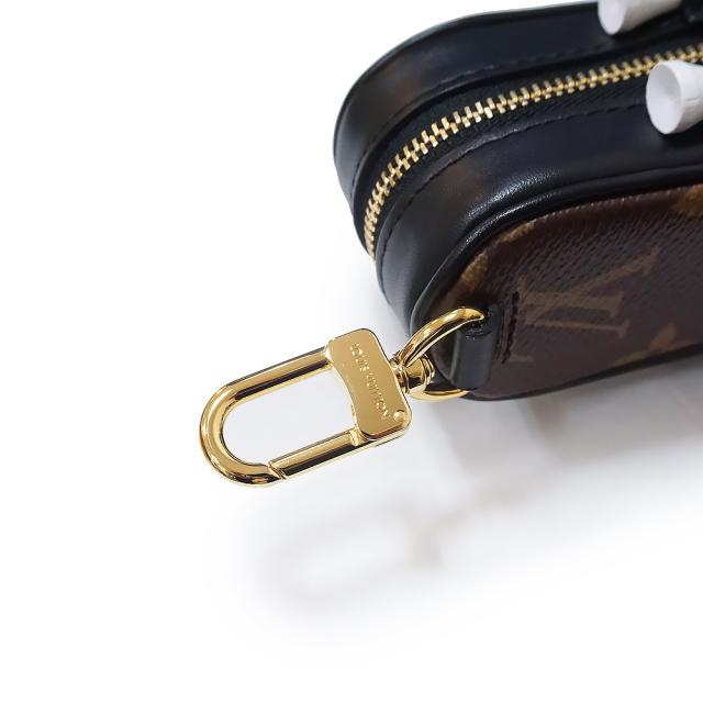 （未使用　展示品）ルイ ヴィトン LOUIS VUITTON ゴルフセット アンドルーズ ポーチ モノグラム カーフスキン レザー ブラウン ブラック ゴールド金具 GI0826 箱付