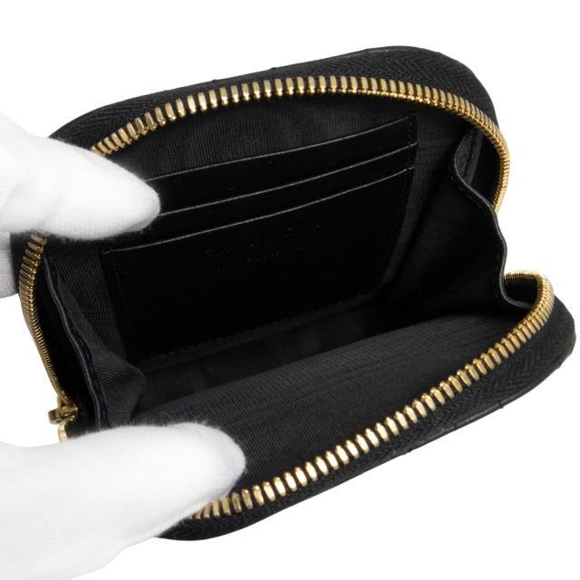 （未使用　展示品）Dior ディオール S0872ONMJ レディ ディオール Callin Dior コーリン フォンホルダー 斜め掛け チェーン ショルダーバッグ 携帯 スマートフォンケース カナージュ ラムスキン レザー ブラック ゴールド金具_1