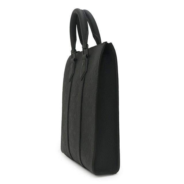 （未使用　展示品） LOUIS VUITTON ルイ ヴィトン M21884 サックプラ クロス トリヨンレザー ブラック ハンドバッグ ブラック金具 箱付_3