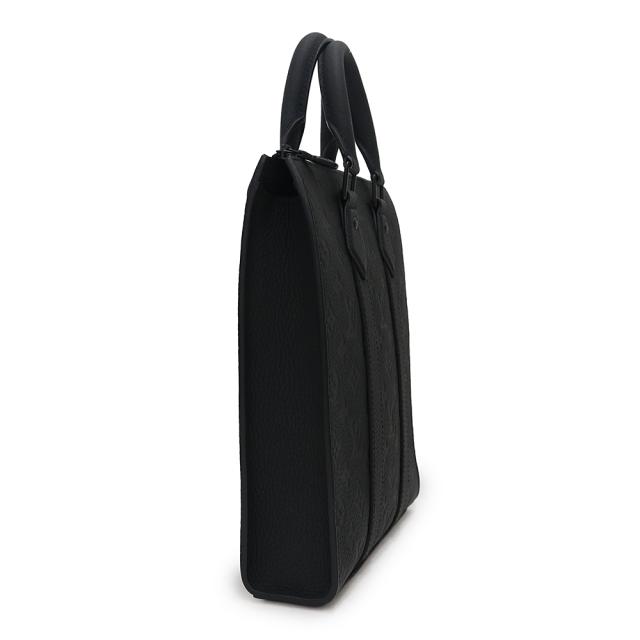 （未使用　展示品） LOUIS VUITTON ルイ ヴィトン M21884 サックプラ クロス トリヨンレザー ブラック ハンドバッグ ブラック金具 箱付_4