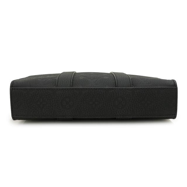 （未使用　展示品） LOUIS VUITTON ルイ ヴィトン M21884 サックプラ クロス トリヨンレザー ブラック ハンドバッグ ブラック金具 箱付_6