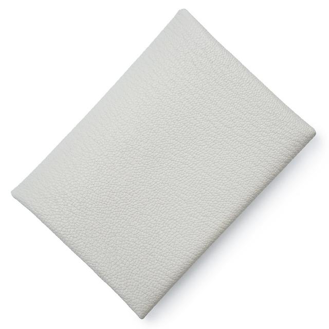 （新品・未使用品）HERMES エルメス カルヴィ デュオ コンパクト シェーブルミゾール グリペール グリパール グレー K刻印 コインケース 小銭入れ 財布 カードケース 名刺入れ 定期入れ パスケース シェブル レザー シルバー金具 箱付