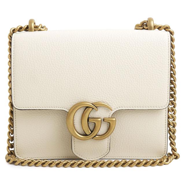 未使用 展示品）GUCCI グッチ 779790 GGマーモント カーフスキン 