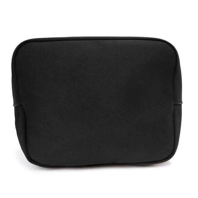 （美品）SAINT LAURENT PARIS サンローランパリ 734682 リヴ ゴーシュ スリングバック キャンバス ブラック リュック デイパック バックパック シルバー金具_6