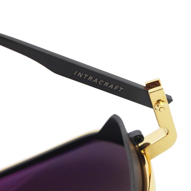 （美品）DITA ディータ DTS165 イントラクラフト INTRACRAFT チタン ゴールド ブラックアイアン サングラス メガネ 眼鏡 アイウェア_4