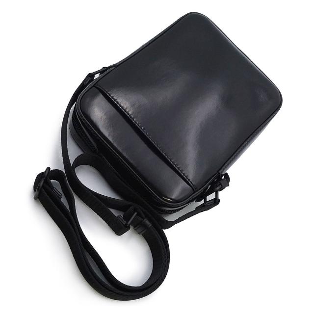 （未使用　展示品）BURBERRY バーバリー 8030016 THORNTON ソーントン アイコン ストライプ コーティングキャンバス ブラック ショルダーバッグ 斜め掛け ブラック金具_4