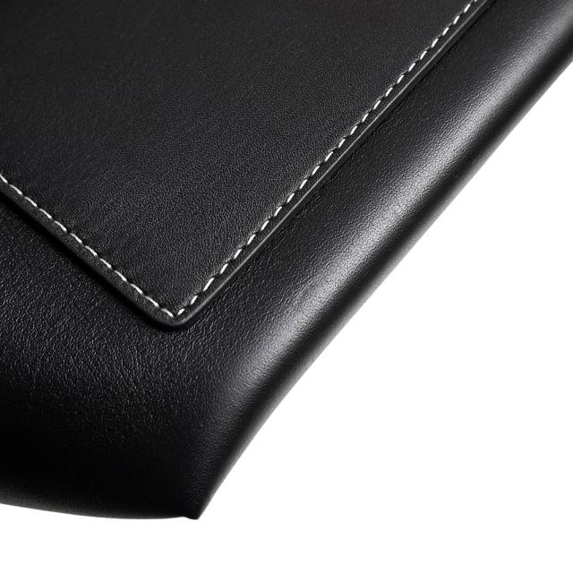 （未使用　展示品）BURBERRY バーバリー 8040123 ミニ ソフトポケット トート カーフスキン レザー ブラック 2Way ショルダー ハンドバッグ 斜め掛け シルバー金具_9
