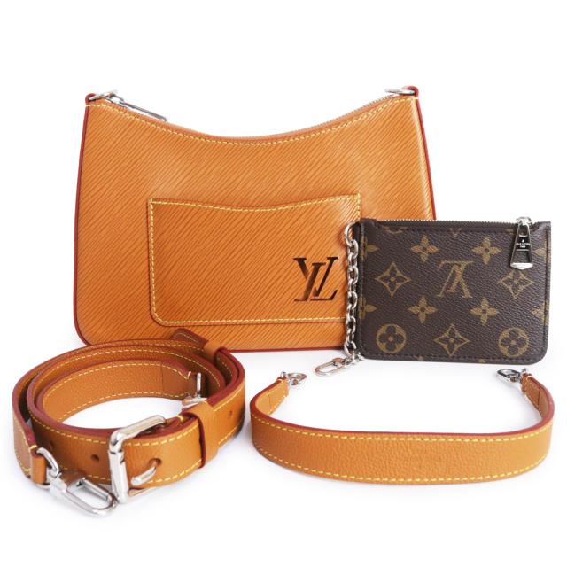 （未使用　展示品）LOUIS VUITTON ルイ ヴィトン M80794 マレル エピレザー ゴールドミエル ブラウン 2Way ショルダー ハンドバッグ 斜め掛け シルバー金具_1