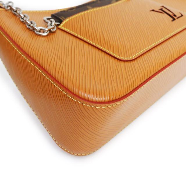 （未使用　展示品）LOUIS VUITTON ルイ ヴィトン M80794 マレル エピレザー ゴールドミエル ブラウン 2Way ショルダー ハンドバッグ 斜め掛け シルバー金具_8
