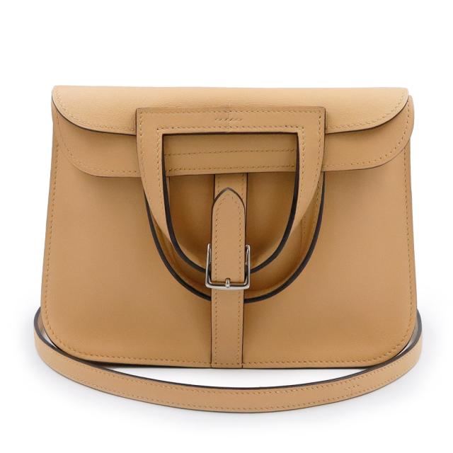 （未使用　展示品）HERMES エルメス アルザン ミニ ヴォースイフト Natural Sable ナチュラルサブレ ベージュ A刻印 2way ショルダー ハンドバッグ 斜め掛け レザー シルバー金具