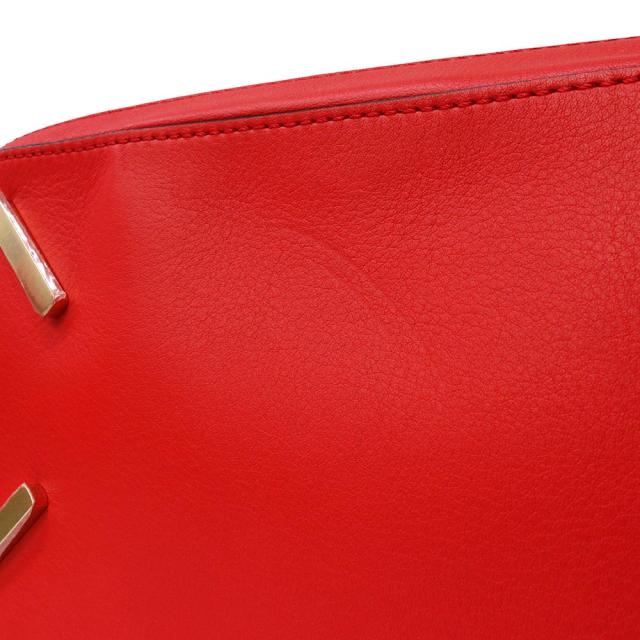（未使用　展示品）LOEWE ロエベ 322.30.K74 パズルバッグ ミディアム クラシックカーフ レッド 3WAY ショルダー ハンド ボディバッグ 斜め掛け レザー ゴールド金具_10
