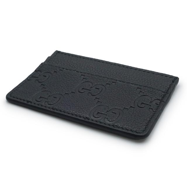 未使用 展示品）GUCCI グッチ 815883 GGエンブレム GGエンボスレザー