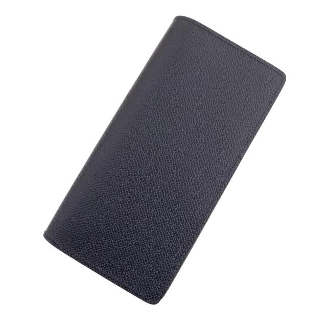 （新品・未使用品）LOUIS VUITTON ルイ ヴィトン M30980 ポルトフォイユ ブラザ NM タイガ ネイビー ボルドー 二つ折り長財布 レザー シルバー金具 箱付_5