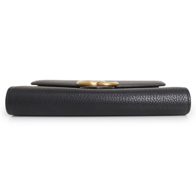 （未使用　展示品）GUCCI グッチ 401232 GGマーモント カーフスキン ブラック ショルダーバッグ チェーンウォレット 長財布 斜め掛け レザー アンティークゴールド金具_6