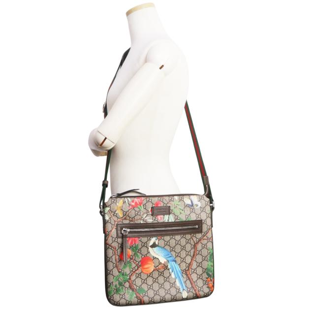 未使用 展示品）GUCCI グッチ 406408 バード ティアン GGスプリーム