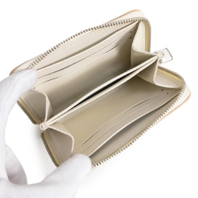 （未使用　展示品）LOUIS VUITTON ルイ ヴィトン N97726 ジッピー コインパース モノグラム パイソン ラテ ホワイト コインケース 小銭入れ 財布 エキゾチックレザー シルバー金具 箱付
