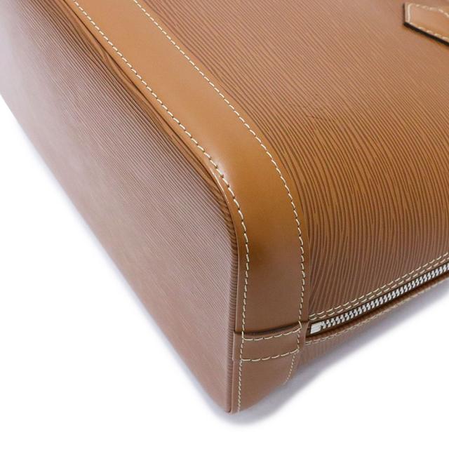 （美品）LOUIS VUITTON ルイ ヴィトン M52801 アルマ PM エピレザー キャネル ブラウン ハンドバッグ シルバー金具_9