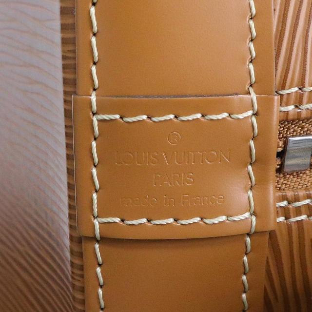 （美品）LOUIS VUITTON ルイ ヴィトン M52801 アルマ PM エピレザー キャネル ブラウン ハンドバッグ シルバー金具_8