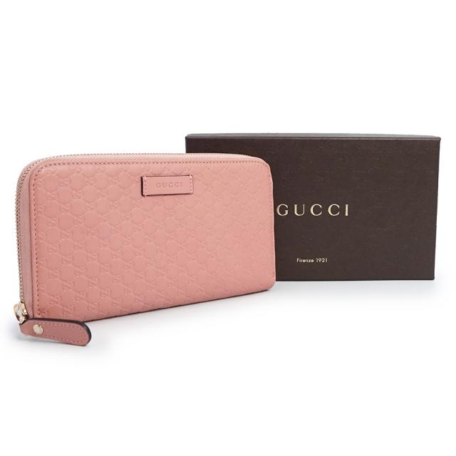 美品）GUCCI グッチ 449391 シグネチャー マイクログッチシマレザー