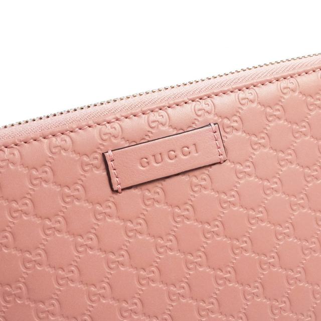 美品）GUCCI グッチ 449391 シグネチャー マイクログッチシマレザー