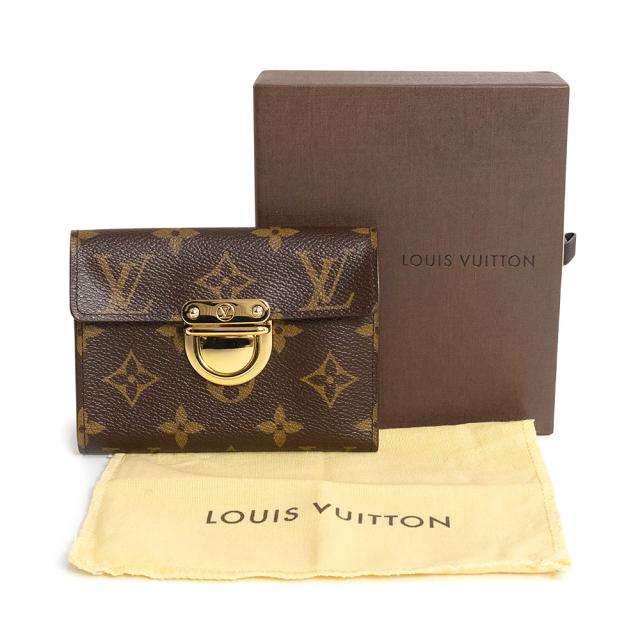 （未使用　展示品）LOUIS VUITTON ルイ ヴィトン M60003 ポルトカルト コアラ モノグラム ブラウン 三つ折り財布 札入れ ゴールド金具 箱付_1