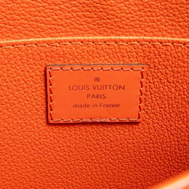 （未使用　展示品）LOUIS VUITTON ルイ ヴィトン M51999 ポッシュ トワレ 26 エピレザー ピモン オレンジ セカンドバッグ クラッチ シルバー金具