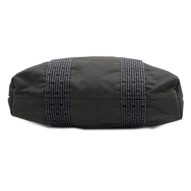 （中古）HERMES エルメス エールライン カバス トート キャンバス グレー ハンドバッグ シルバー金具_5