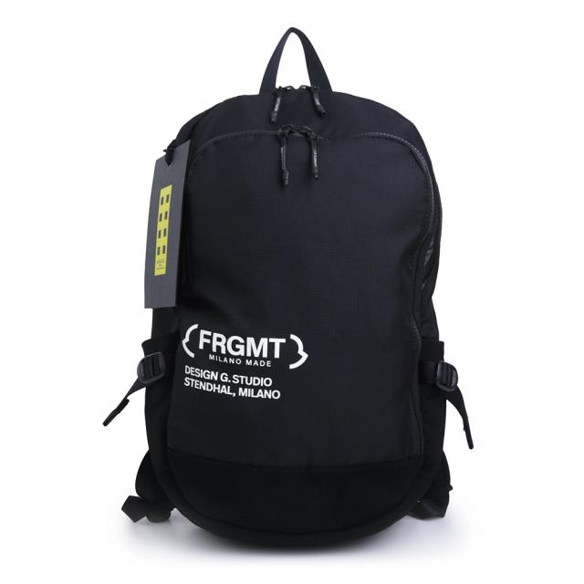 （未使用　展示品）MONCLER モンクレール H209U ジーニアス 7 フラグメント HIROSHI FUJIWARA ナイロン スウェード ブラック リュック デイパック バックパック ブラック金具