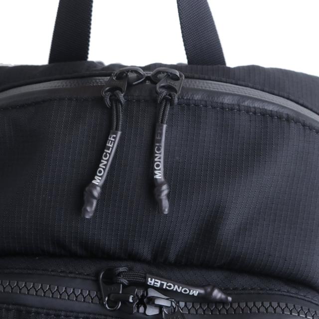 （未使用　展示品）MONCLER モンクレール H209U ジーニアス 7 フラグメント HIROSHI FUJIWARA ナイロン スウェード ブラック リュック デイパック バックパック ブラック金具_10