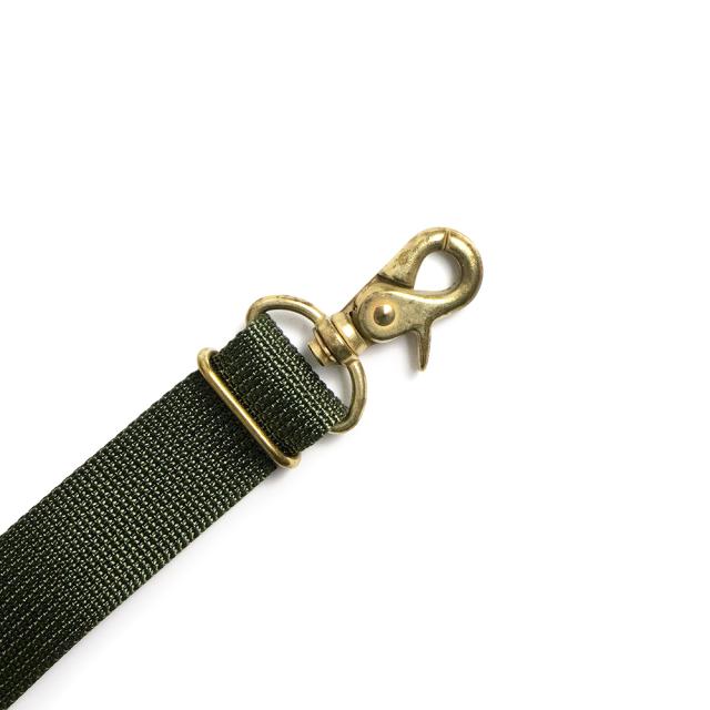 （中古）Sacai サカイ 22-0511S ポーター PORTER コラボ ボトル ポケット トート スモール ナイロン カーキ 2Way ショルダー ハンドバッグ 斜め掛け マットゴールド金具_10