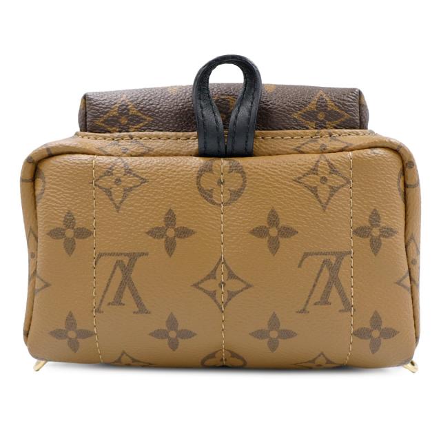 （未使用　展示品）LOUIS VUITTON ルイ ヴィトン M44872 パームスプリングス バックパック MINI モノグラムリバース ブラウン リュック デイパック ゴールド金具_5