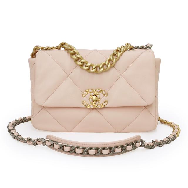 （未使用　展示品）CHANEL シャネル AS1160 19 ココマーク マトラッセ チェーン シャイニーラムスキン ショルダー ハンドバッグ 斜め掛け ピンク シルバー アンティークゴールド アンティークシルバー金具