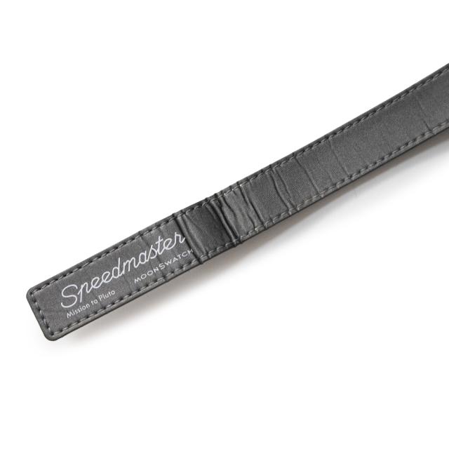 （美品）OMEGA オメガ SO33M101 スウォッチ Swatch ミッション トゥ プルート MISSION TO PLUTO スピードマスター ムーンスウォッチ ナイロン バイオセラミック ホワイト グレー ボルドー 腕時計 箱付_6
