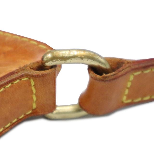 （中古）LOUIS VUITTON ルイ ヴィトン M56389 オデオン MM モノグラム ヌメ革 レザー ブラウン ショルダーバッグ 斜め掛け ゴールド金具_9
