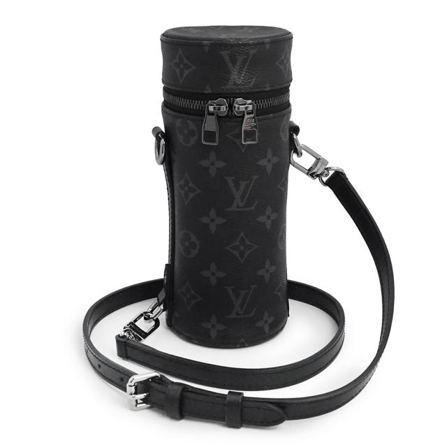 （未使用　展示品）LOUIS VUITTON ルイ ヴィトン GI0398 ポルト ブテイユ モノグラムエクリプス ブラック 2WAY ショルダーバッグ 斜め掛け ボトルホルダー ダークシルバー金具