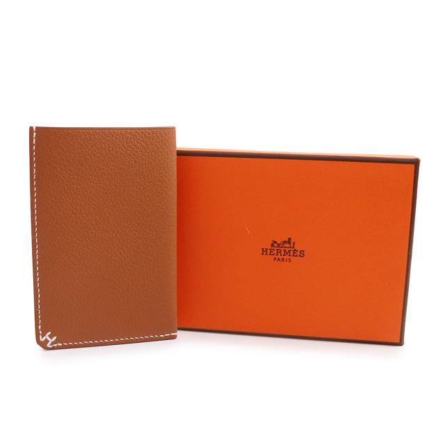 （新品・未使用品）HERMES エルメス H セリエ カードケース パスケース 名刺入れ 定期入れ ヴォーエバーカラー レザー ゴールド W刻印 箱付_1