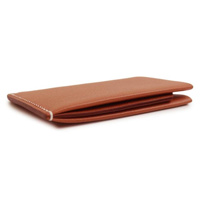 （新品・未使用品）HERMES エルメス H セリエ カードケース パスケース 名刺入れ 定期入れ ヴォーエバーカラー レザー ゴールド W刻印 箱付_5