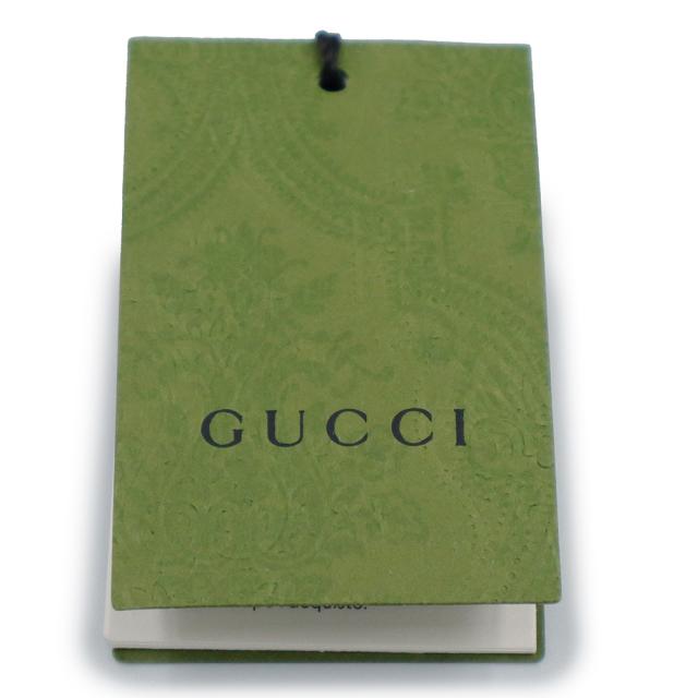 （未使用保管品）GUCCI グッチ 576587 ダブルG バケット フェドラハット 帽子 Mサイズ オリジナルGGキャンバス レザー ブラック アンティークゴールド金具_8